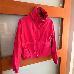 lululemon athletica Hot Pink Bomber Jacket